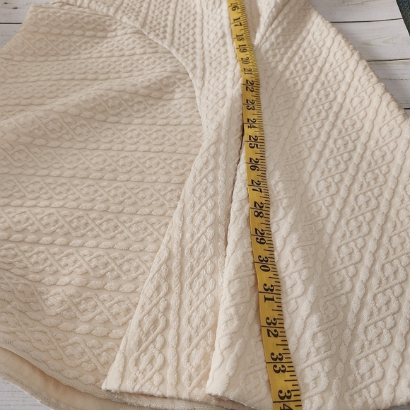 3.1 Phillip Lim Classic Cream "Cable Knit" Sleeveless Mini Dress Size Small - Picture 12 of 15